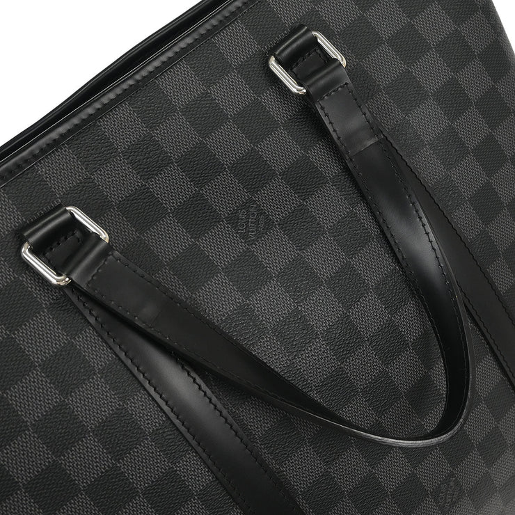 Louis Vuitton Damier Graphite Tadao PM 2way Tote Handbag N41259 DU0184 153987