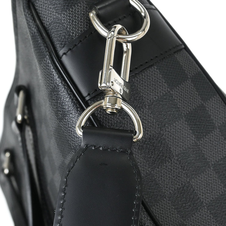 Louis Vuitton Damier Graphite Tadao PM 2way Tote Handbag N41259 DU0184 153987