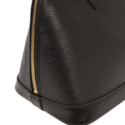 Louis Vuitton Black Epi Alma Handbag M52142 MI0976 153988