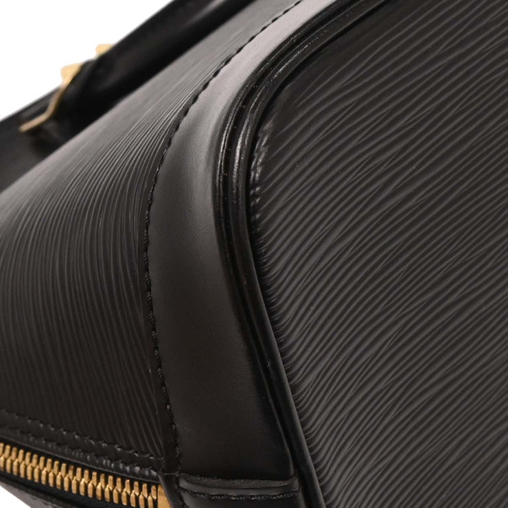 Louis Vuitton Black Epi Alma Handbag M52142 MI0976 153988