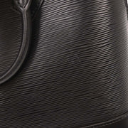 Louis Vuitton Black Epi Alma Handbag M52142 MI0976 153988