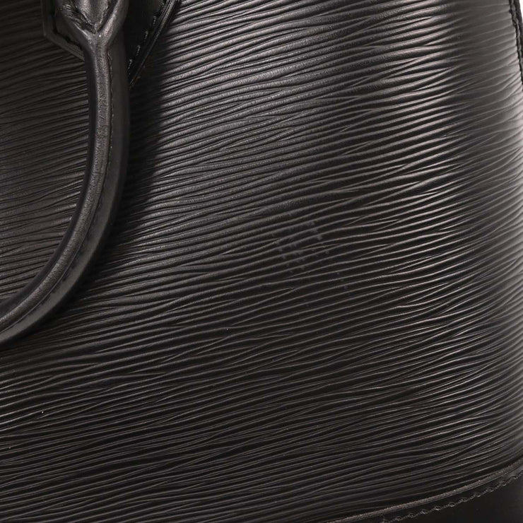 Louis Vuitton Black Epi Alma Handbag M52142 MI0976 153988