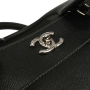 Chanel Black Calfskin Executive Cerf Tote Handbag 153990