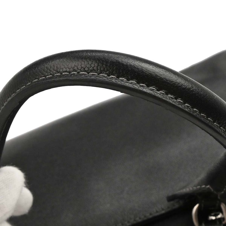 Chanel Black Calfskin Executive Cerf Tote Handbag 153990