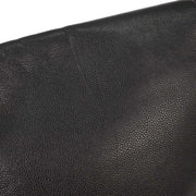 Chanel Black Calfskin Shoulder Bag 153992