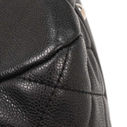 Chanel Black Calfskin Shoulder Bag 153992