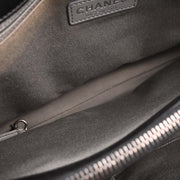 Chanel Black Lambskin Antik Boy Flap Handbag 153993