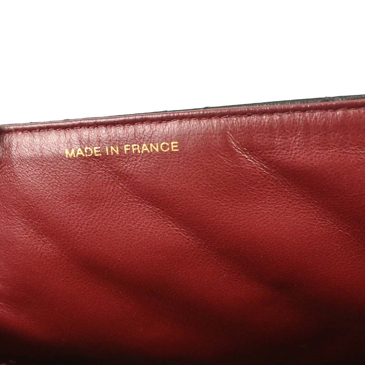 Chanel Black Lambskin Double Sided Flap Shoulder Bag 153996