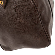 Chanel Brown Calfskin 2way Handbag 153998