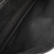 Chanel Black Perforated Calfskin Up in the Air Shoulder Bag 153999