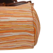 Hermes Havane Vibrato Toile Officier Herbag PM 2 in 1 2way Handbag C  Square: F 154006
