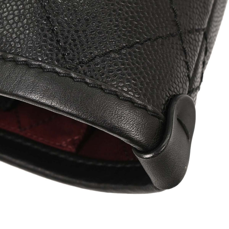 Chanel Black Calfskin Shopping Fever Tote Handbag 154012