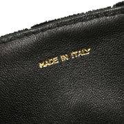 Chanel Black Velvet Shoulder Bag 154013