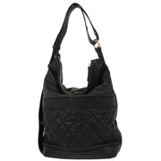 Chanel Black Calfskin Hobo Handbag 154014