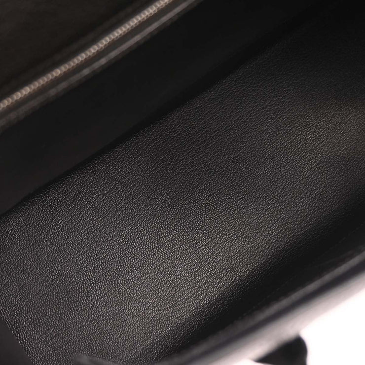 Hermes Black Chevre Myzore Drag 2 32 Handbag X.3 Square: H 154018