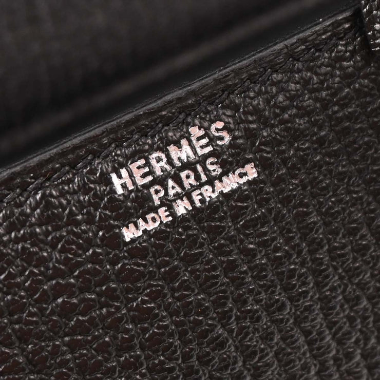 Hermes Black Chevre Myzore Drag 2 32 Handbag X.3 Square: H 154018
