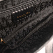 Christian Dior Black Leather Saddle Handbag 01RU0054 154023