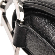 Christian Dior Black Saddle Handbag 01RU0024 154024