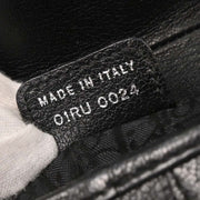 Christian Dior Black Saddle Handbag 01RU0024 154024