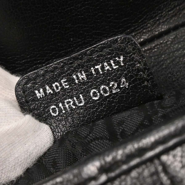 Christian Dior Black Saddle Handbag 01RU0024 154024
