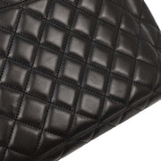 Chanel Black Lambskin Top Handle Handbag 154029