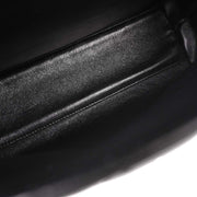 Chanel Black Lambskin Top Handle Handbag 154029