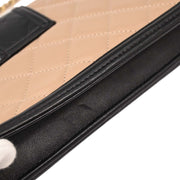 Chanel Beige Lambskin Elegant CC WOC Wallet on Chain 154031