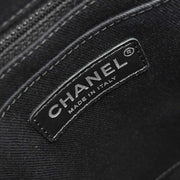 Chanel Black Calfskin Urban Shopping Tote 2way Handbag 154033