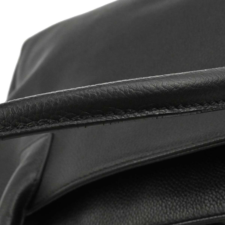 Chanel Black Deerskin Executive Cerf Tote Handbag 154035