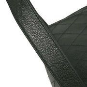 Chanel Dark Green Calfskin Handbag 154039