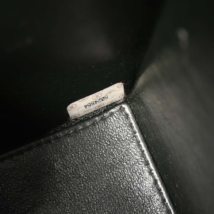 Chanel Dark Green Calfskin Handbag 154039