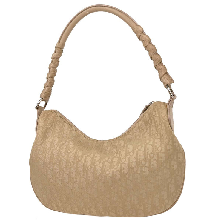 Christian Dior Beige Trotter Handbag 05-RU-0077 154043