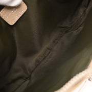 Christian Dior Beige Trotter Handbag 05-RU-0077 154043