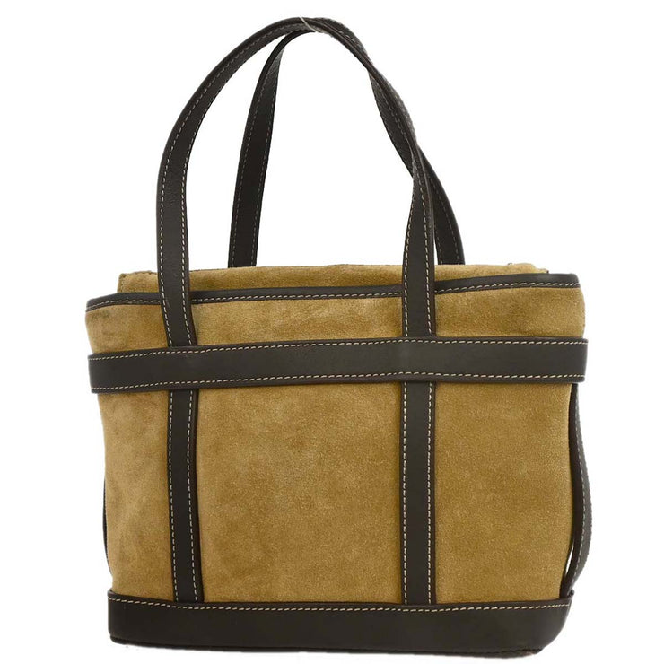 Loewe Beige Suede Tote Handbag L29 154045