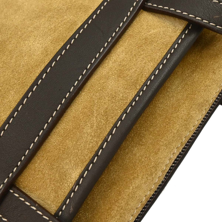 Loewe Beige Suede Tote Handbag L29 154045