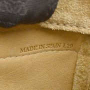 Loewe Beige Suede Tote Handbag L29 154045