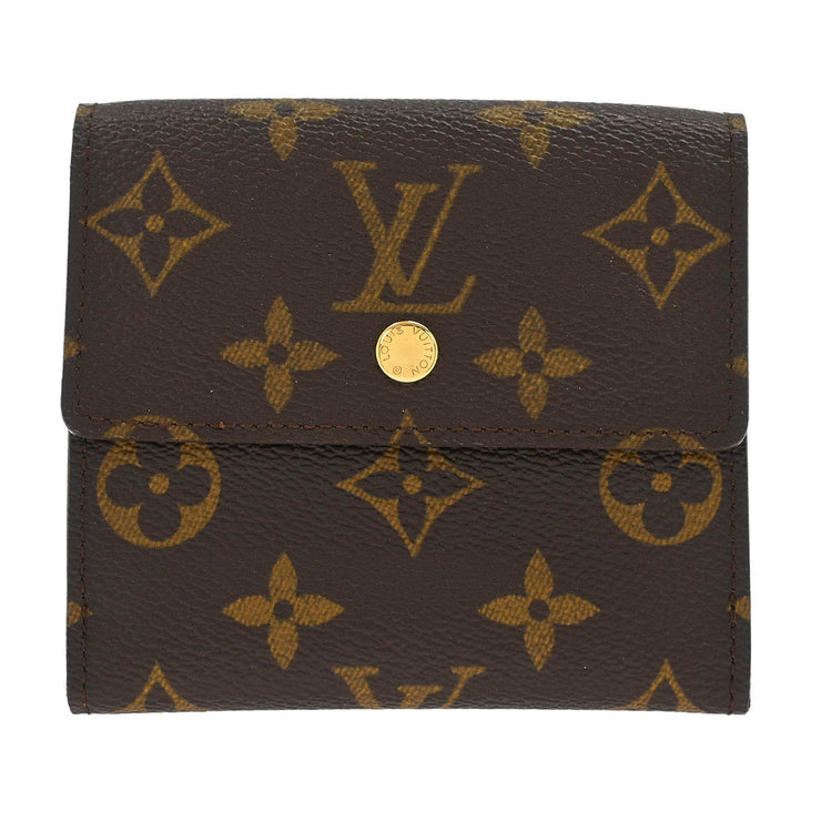 Louis Vuitton Monogram Portefeuille Elise Bifold Wallet M61654 SP0048 154051