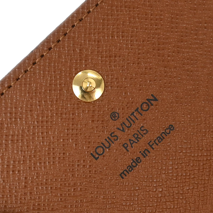 Louis Vuitton Monogram Portefeuille Elise Bifold Wallet M61654 SP0048 154051