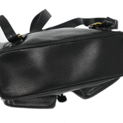 Gucci Black Pigskin Bamboo Backpack 003.2058.0016 154054