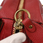 Chloe Red Paraty 2way Handbag 03-14-50-65 154055