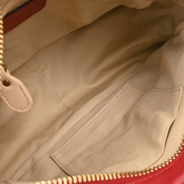 Chloe Red Paraty 2way Handbag 03-14-50-65 154055