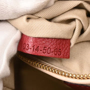Chloe Red Paraty 2way Handbag 03-14-50-65 154055