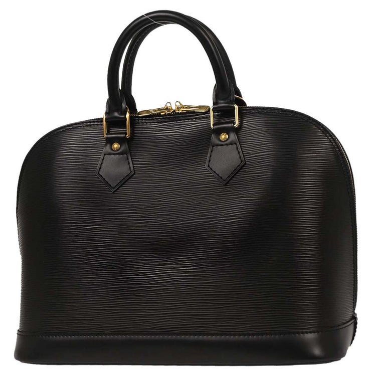 Louis Vuitton Black Epi Alma Handbag M52142 AR0937 154057