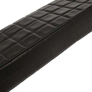Chanel Black Lambskin East West Choco Bar Shoulder Bag 154060