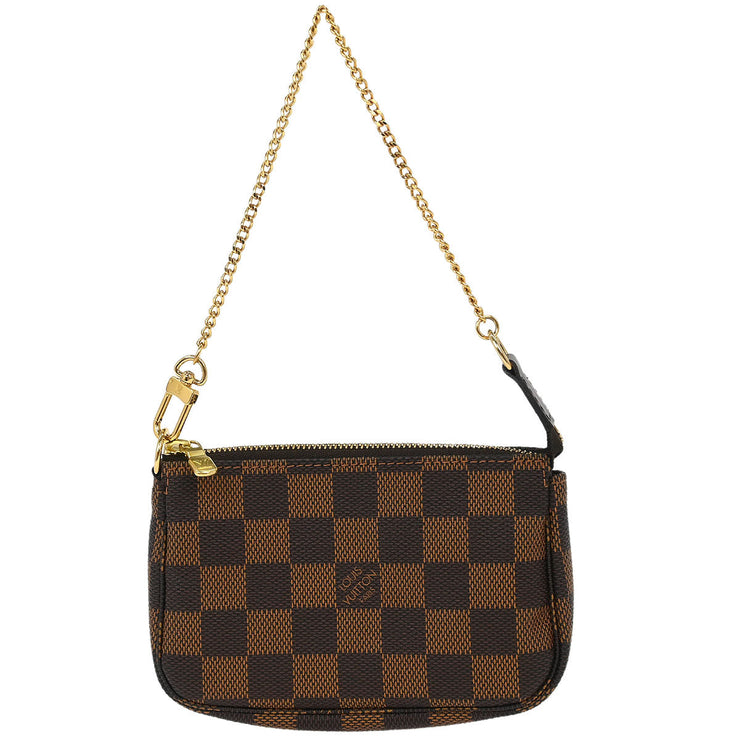 Louis Vuitton Damier Mini Pochette Accessoires Handbag N58009 FL1006 154065