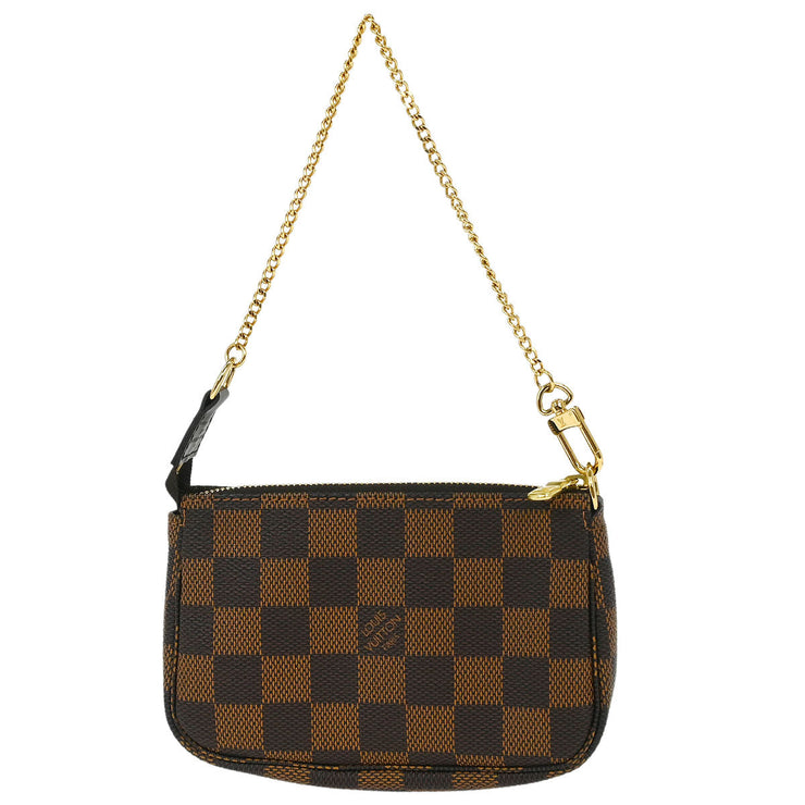 Louis Vuitton Damier Mini Pochette Accessoires Handbag N58009 FL1006 154065