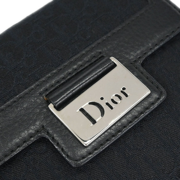 Christian Dior Black Street Chic Trotter Wallet 02-LU-0016 154066
