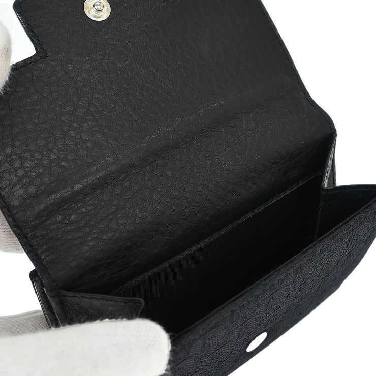 Christian Dior Black Street Chic Trotter Wallet 02-LU-0016 154066