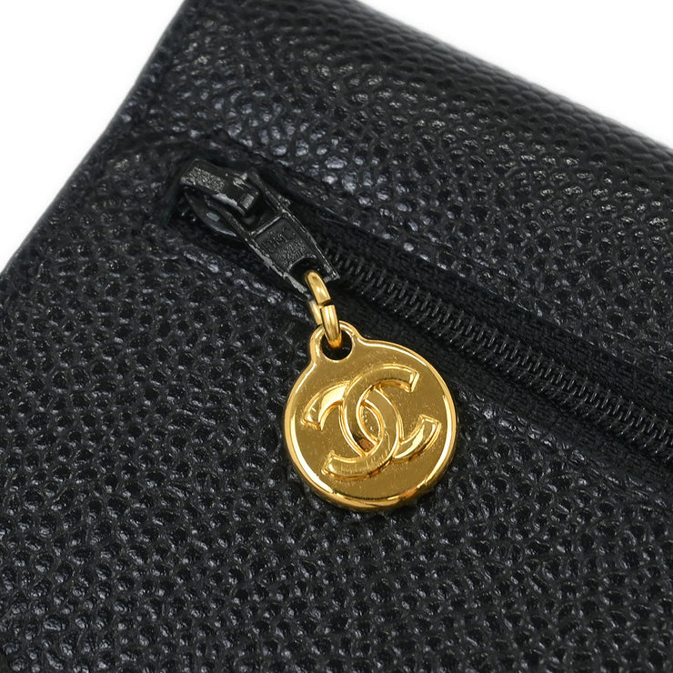 Chanel Black Calfskin Wallet 154067