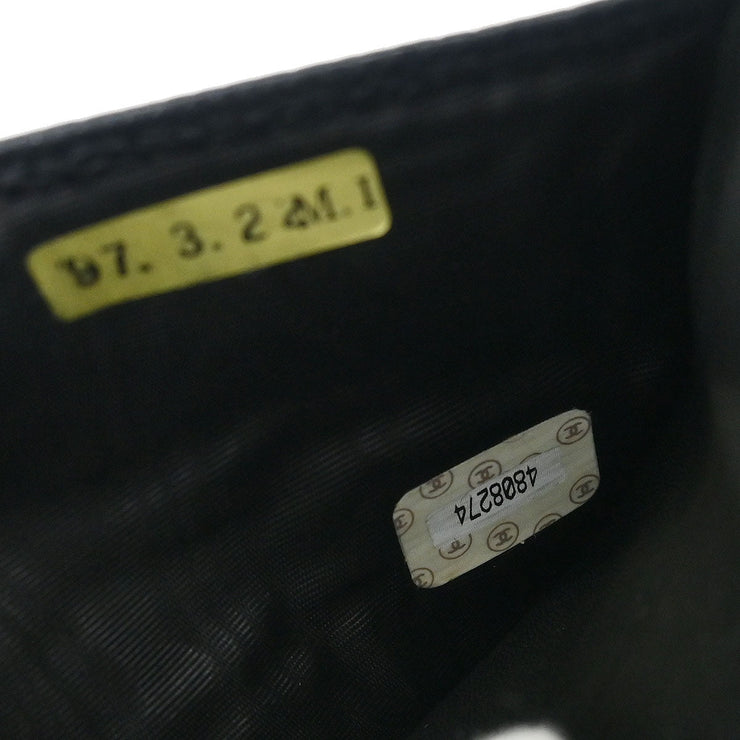 Chanel Black Calfskin Wallet 154067